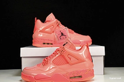 Hyperoad WMNS RETRO 4 'HOT PUNCH AIR JORDAN BLACK-VOLT' NRG 0921